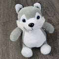 Mini Husky plush animal indigenous art gift by North of Fifty First Nations & Métis Art Boutique Canada