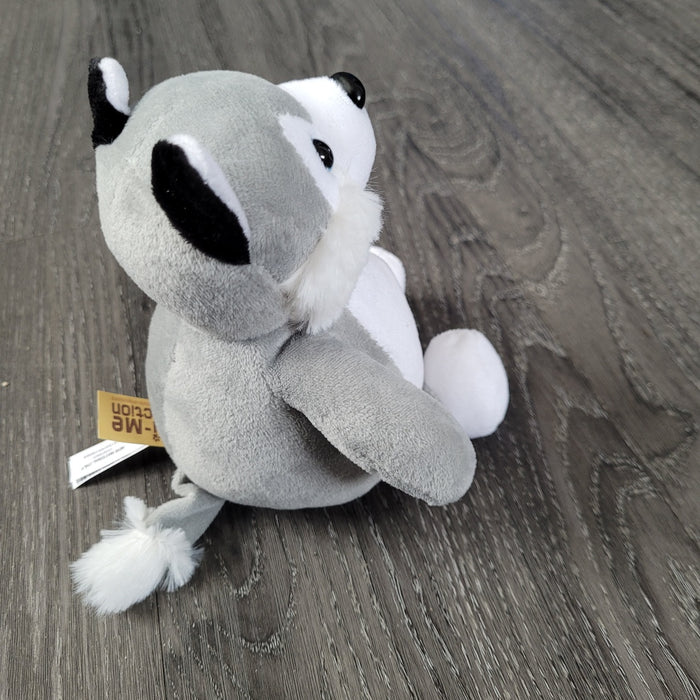 Mini Husky plush animal indigenous art gift by North of Fifty First Nations & Métis Art Boutique Canada