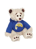 Mokey Spirit Bear with salmon hoodie, Native artist Bill Helin design indigenous art gift by Bill Helin Canada