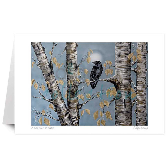 Shelley Davies A Moment of Peace Art Card | Native Art Canada