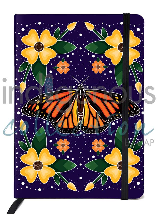 Monarch Butterfly indigenous art gift by Marissa Indoe Canada