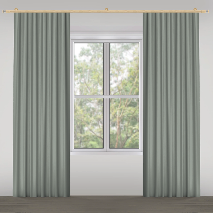 Monarch Faux Silk Curtains