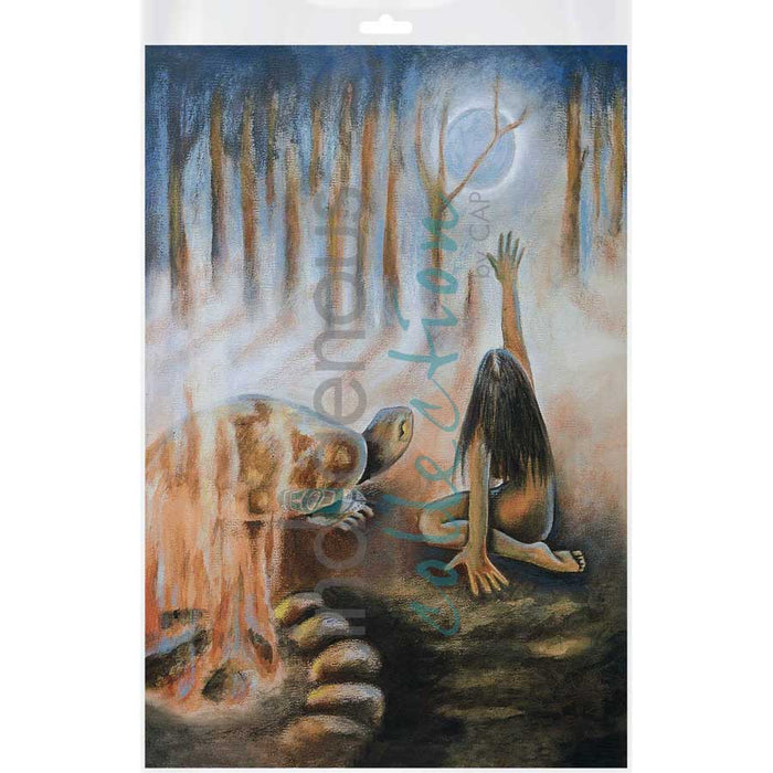 Moon Wisdom Bagged Poster