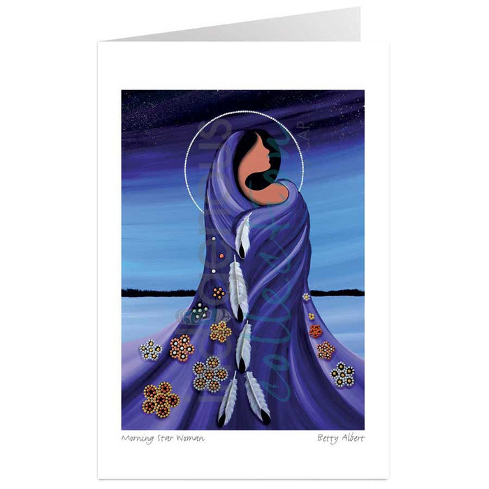 Betty Albert Morning Star Wall Art | Native Art Canada