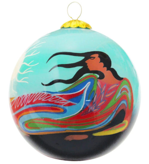Mother Earth indigenous ornament by Maxine Noel Canada