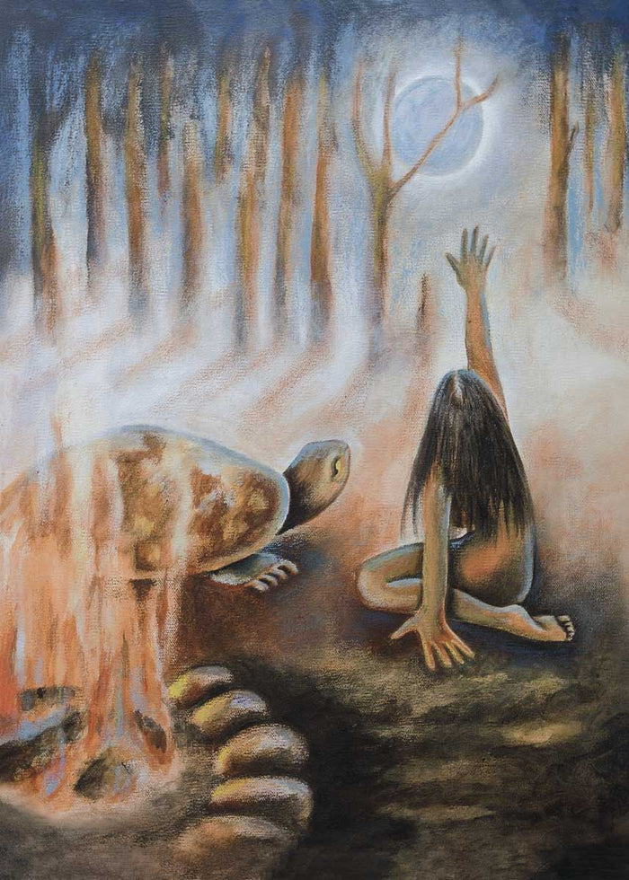 NATHALIE COUTOU Framed Art Card Collection -  Choose from a selection of 8 different prints indigenous art gift by Nathalie Coutou Canada
