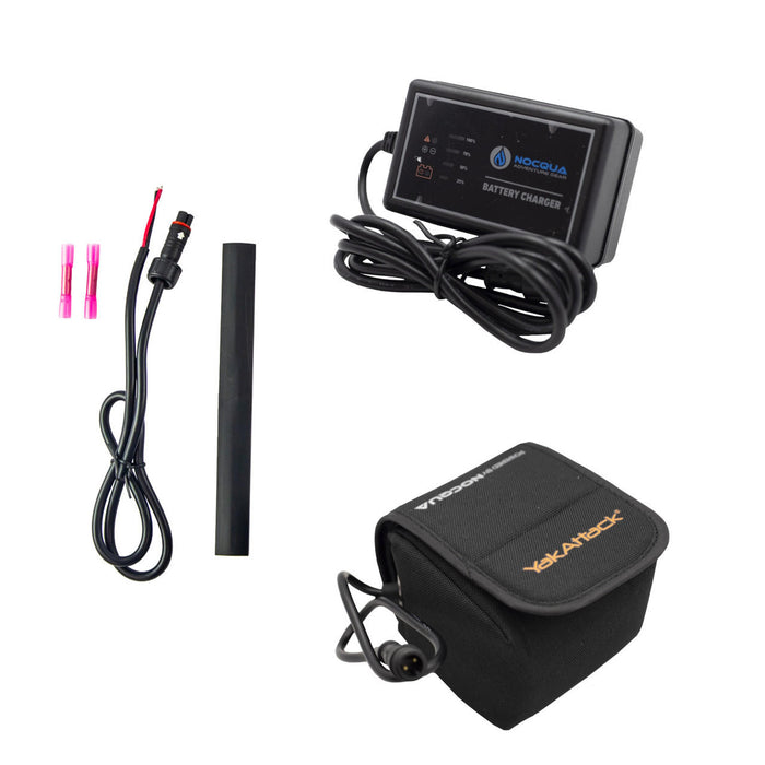 Nocqua 10Ah Lithium-Ion Battery Power Kit with Charger