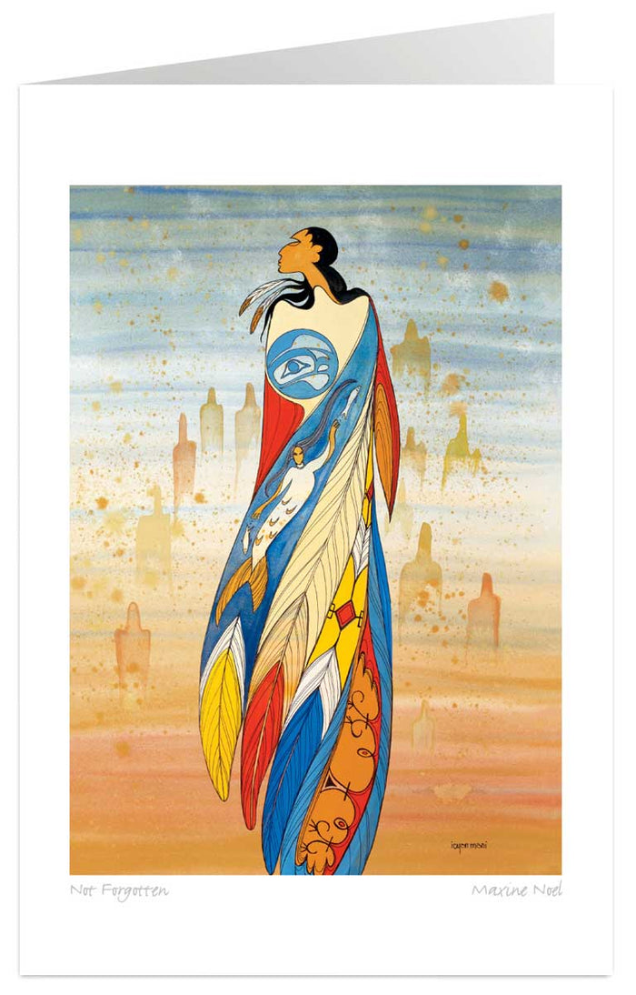Maxine Noel Not Forgotten Art Card | Native Art Canada