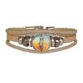 Not Forgotten by Maxine Noel, Vegan Leatherette Bracelet indigenous art gift by Maxine Noel Canada