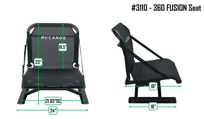 NuCanoe 360 Fusion Seat