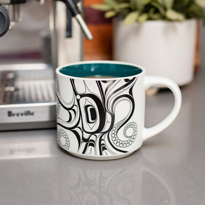 Octopus (Nuu) indigenous art mug by Ernest Swanson Canada