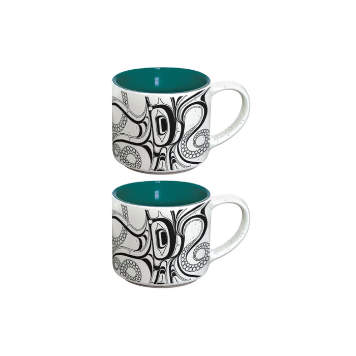 Ernest Swanson Octopus Nuu Espresso Mugs
