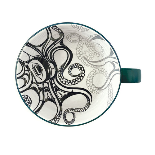Octopus (Nuu) indigenous art mug by Ernest Swanson Canada