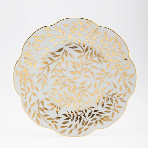 Olivier Gold Dessert Plate