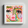 On Point Chica Framed 8x8