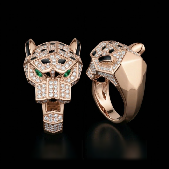 Panthere Ring - S925 CZ Diamonds