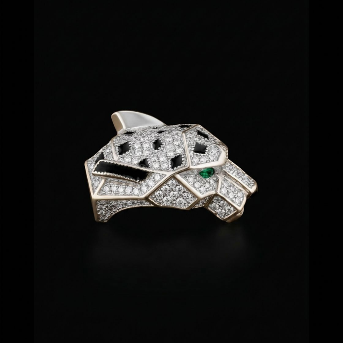 Panthere Ring - S925 CZ Diamonds