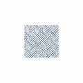 Papersoft Napkins Greek Key Blue Cocktail Napkins (Pack Of 20)