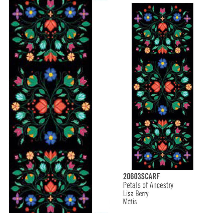 Petals of Ancestry by Metis Artist LIsa Berry