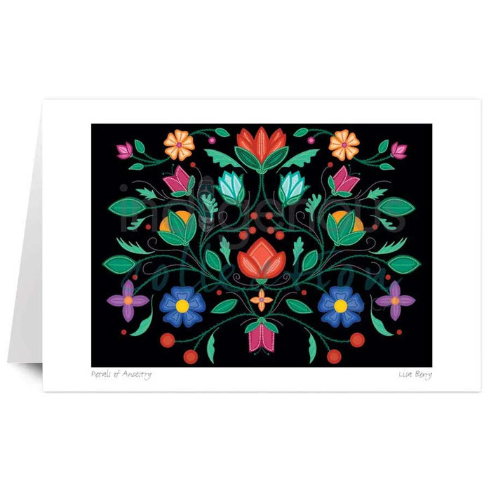 Petals of Ancestry by Metis Artist LIsa Berry