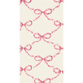 Pink Bow Lattice Guest Towel