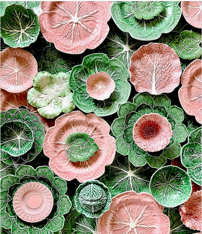 Pink Cabbage Fruit Plate