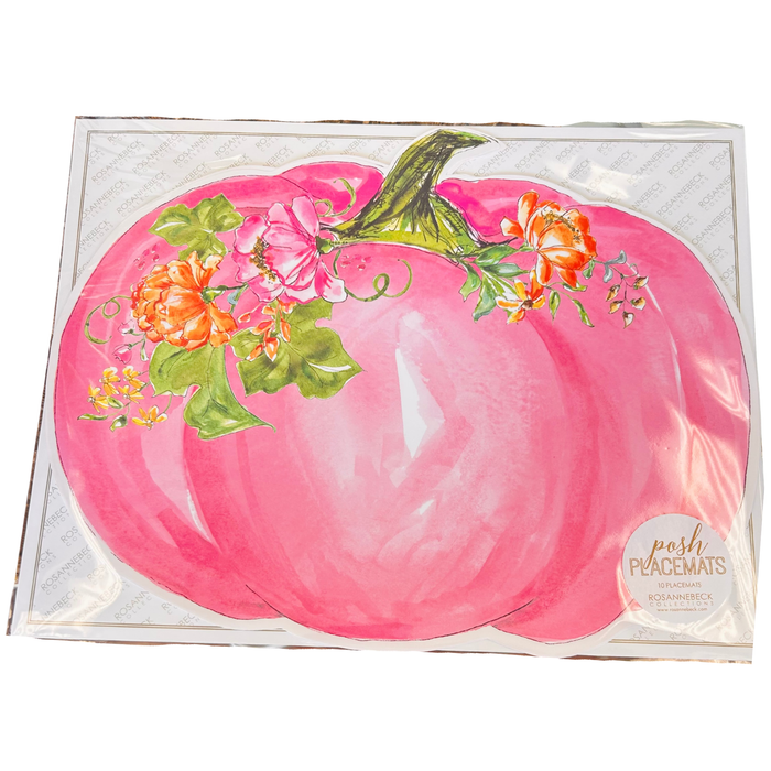 Pink Pumpkin Posh Placemats