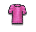 Pink Shirt Beaded Pin indigenous art gift by North of Fifty First Nations & Métis Art Boutique Canada