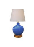 Porcelain French Blue Mini Table Lamp