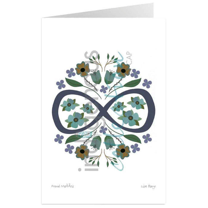 Lisa Berry Proud Metis Art Card | Native Art Canada