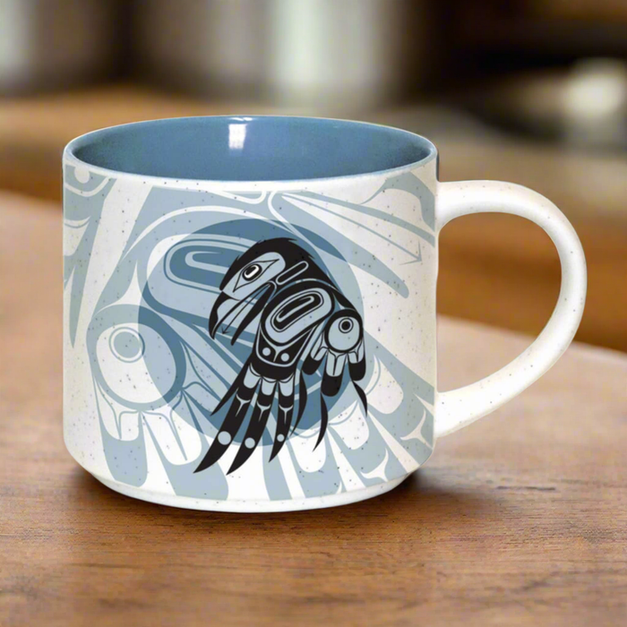 Raven Moon indigenous art mug by Allan Weir Canada