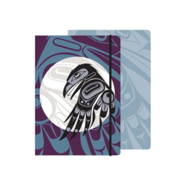 Raven Moon indigenous art gift by Allan Weir Canada