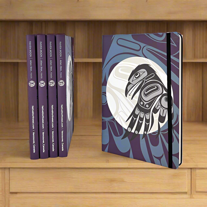 Raven Moon indigenous art gift by Allan Weir Canada