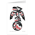 Eric Parnell Raven Stealing the Moon Art Card | Native Art Canada