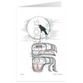 Charles Silverfox Raven Wall Art | Native Art Canada