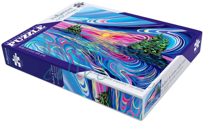 Reflect and Grow with Love 1000 pc jigsaw puzzle
