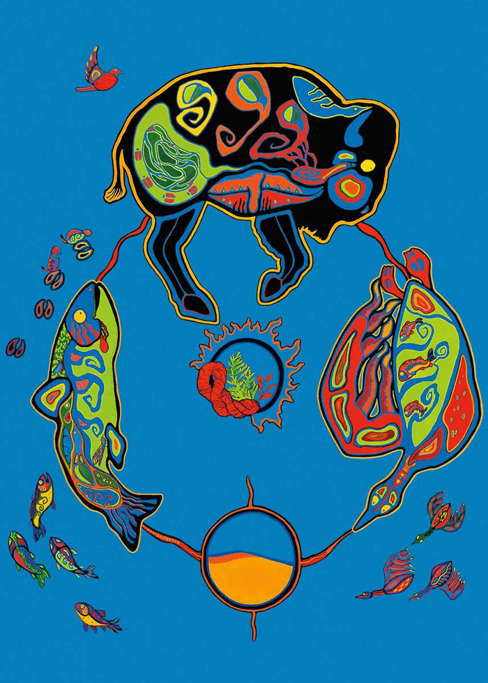 Kristy Cameron Respect Wall Art | Native Art Canada