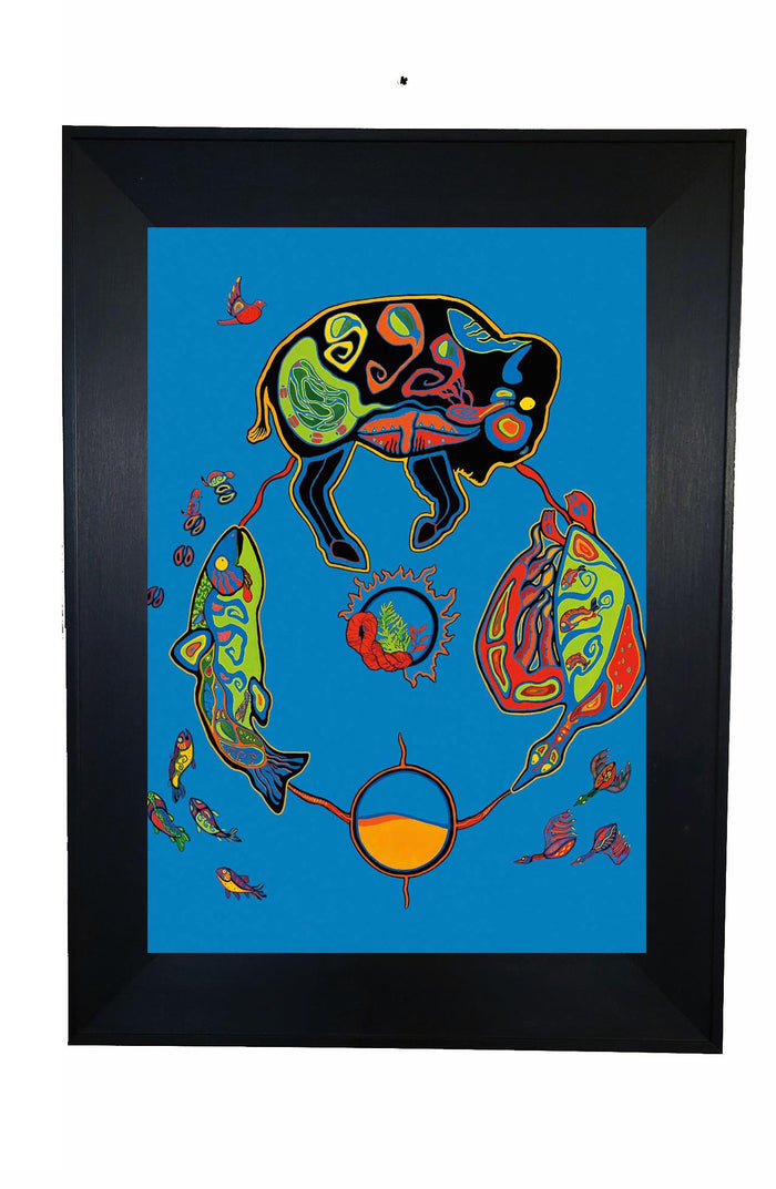 Kristy Cameron Respect Wall Art | Native Art Canada