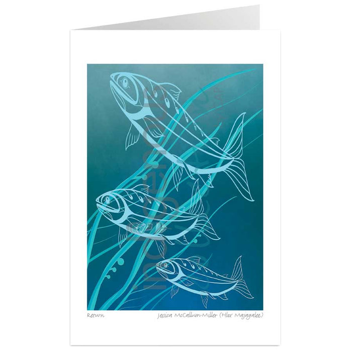 Return Art Card Jessica McCallum Miller | Indigenous Art Cards