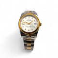 RLX DTJ - Two-Tone Watch - Silver Dial (Smooth Bezel)