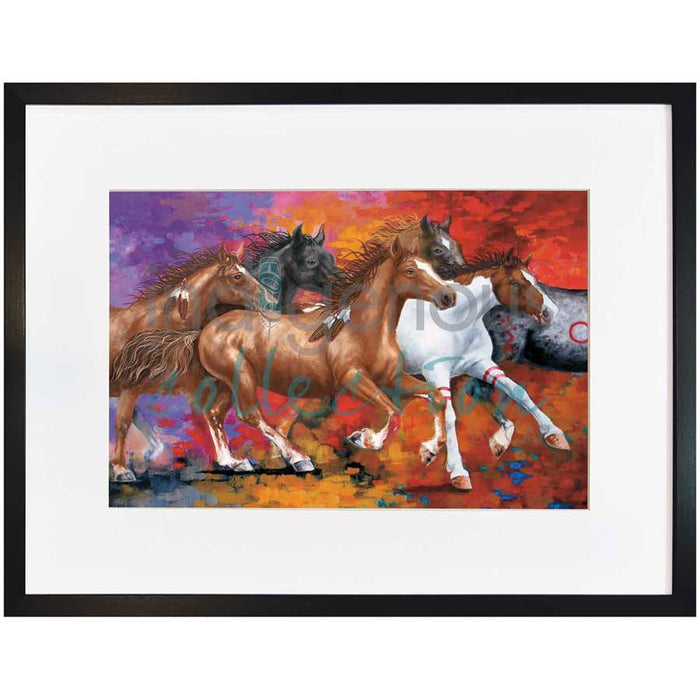 John Balloue Running Free Wall Art | Native Art Canada