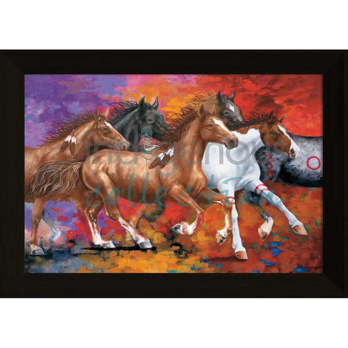 John Balloue Running Free Wall Art | Native Art Canada