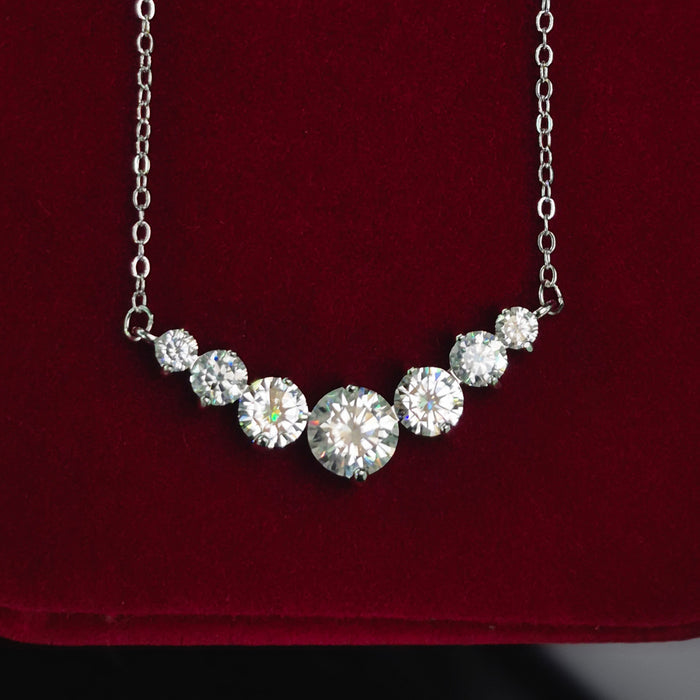Silver_Diamond_Bubble_Pendant_&_Necklace