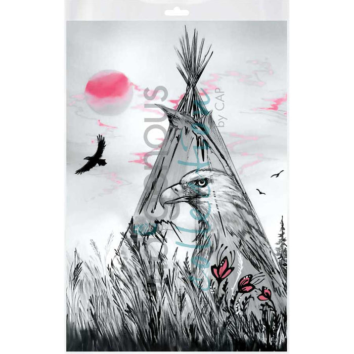 Sacred Eagle Bagged Poster