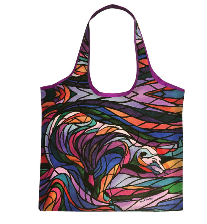 Salmon Hunter indigenous art gift by Don Chase Canada