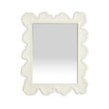 Scalloped Organic Wall Mirror
