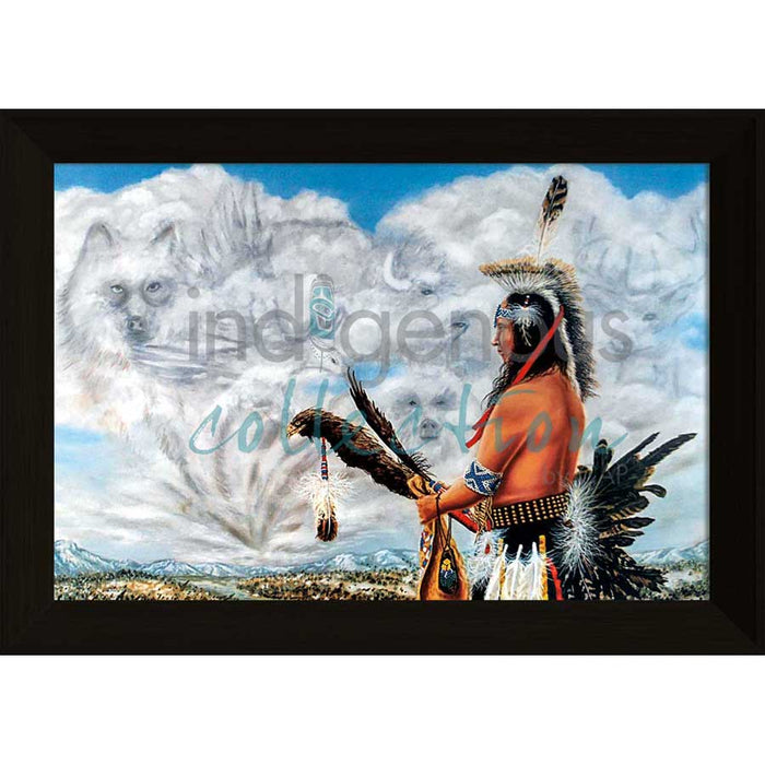 John Balloue Seeker of Wisdom Wall Art | Native Art Canada