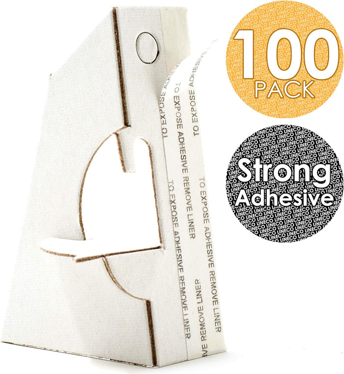 Self Stick Easel Back, Cardboard Stand Pack of 100