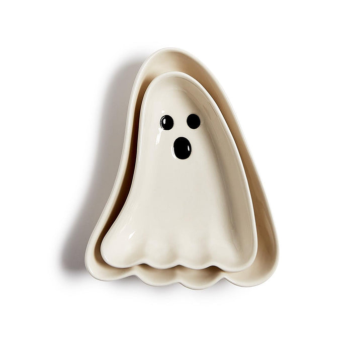 Set of 2 Ghost Bowls