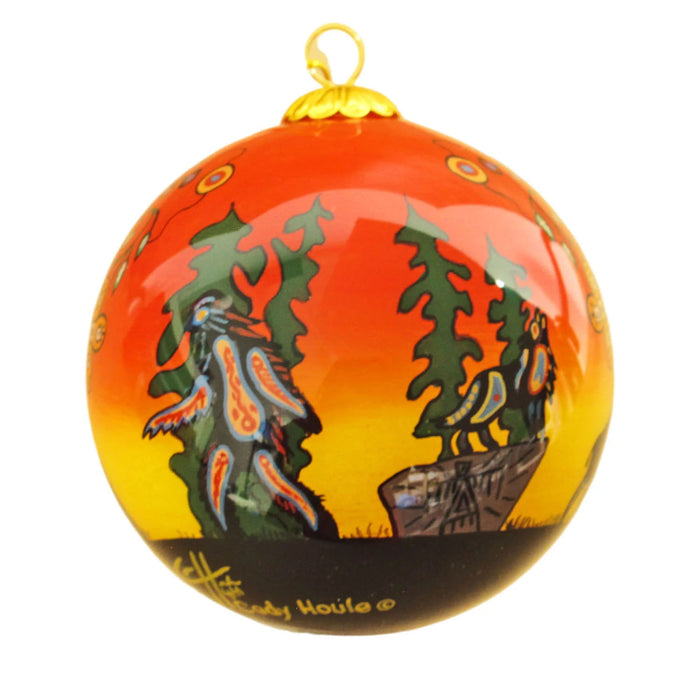 Seven Grandfather Teachings indigenous ornament by Cody Houle Canada